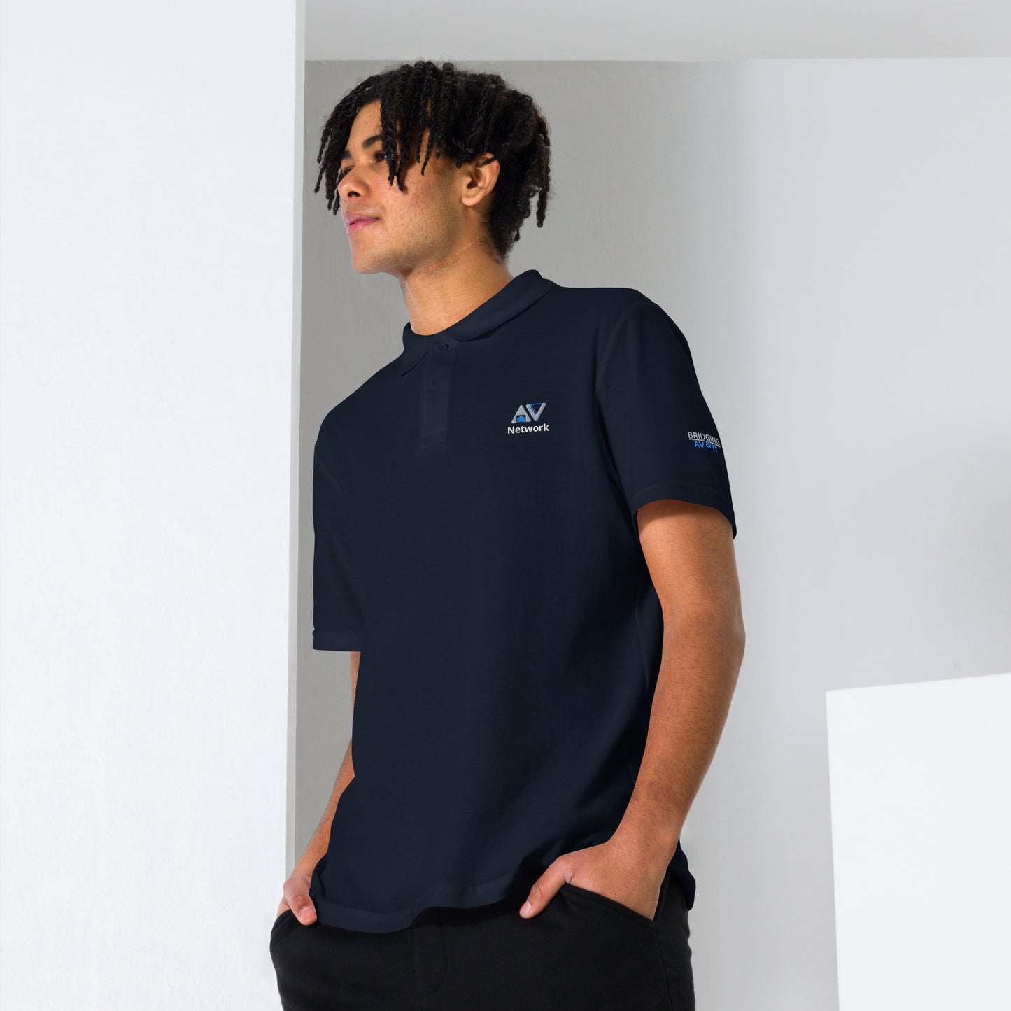 AV Network Polo shirt